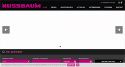 Desktop Screenshot of nussbaum-reisen.de